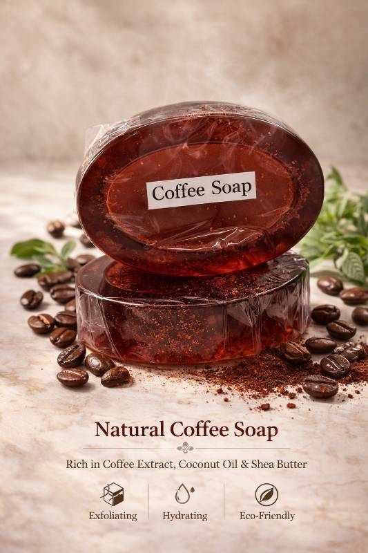 Coffee Herbal Soap thumbnail 2